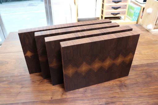 월넛 엔드그레인 도마 한정판