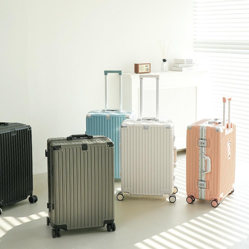 피믹 캐리어 기내반입 알루미늄 프레임 24인치 소형 중대형 여행용 가방 가벼운 승무원