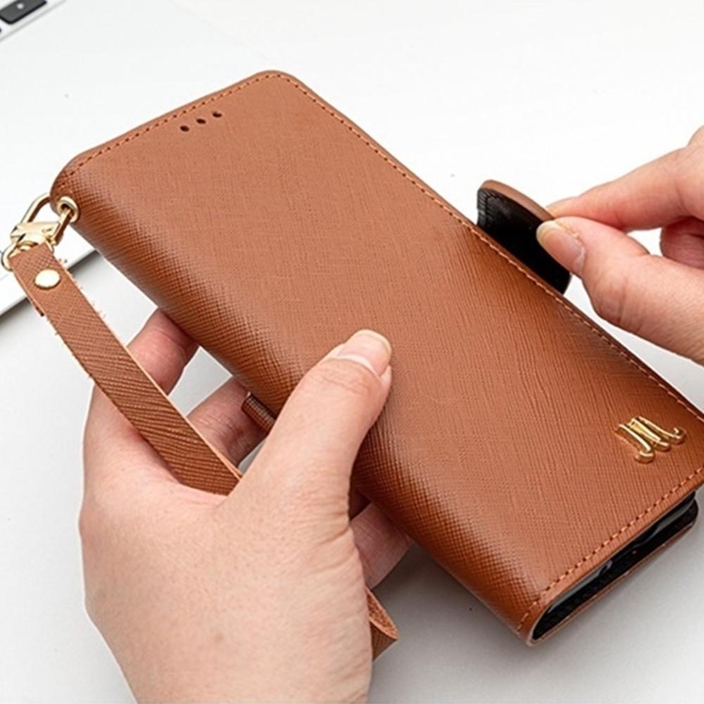 천연소가죽 갤럭시폴드4 지갑 케이스 Z폴드4