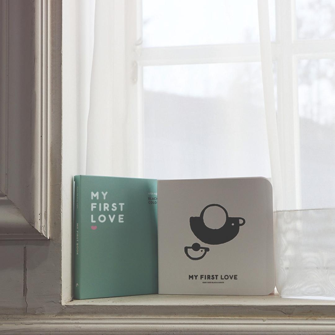[라운드그라운드] 아기가 처음 만나는 초점책 MY FIRST LOVE