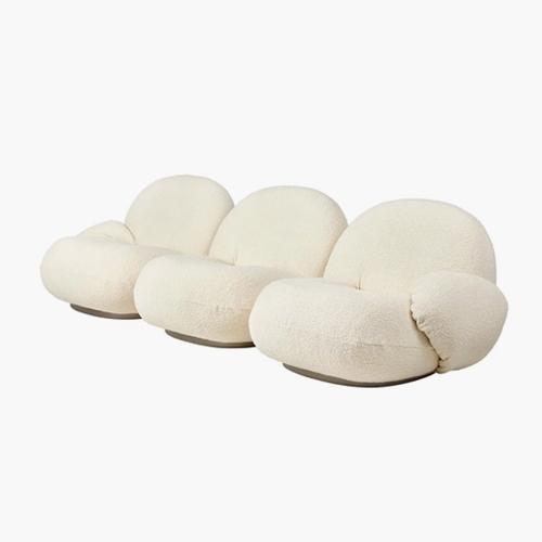Pacha Sofa 3seater Pearl Gold/Karakorum 1