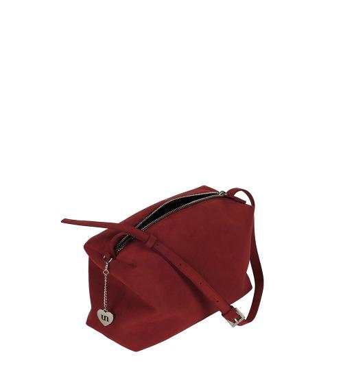 [10/24 예약 배송] Bold Bag Suede Vintage Red