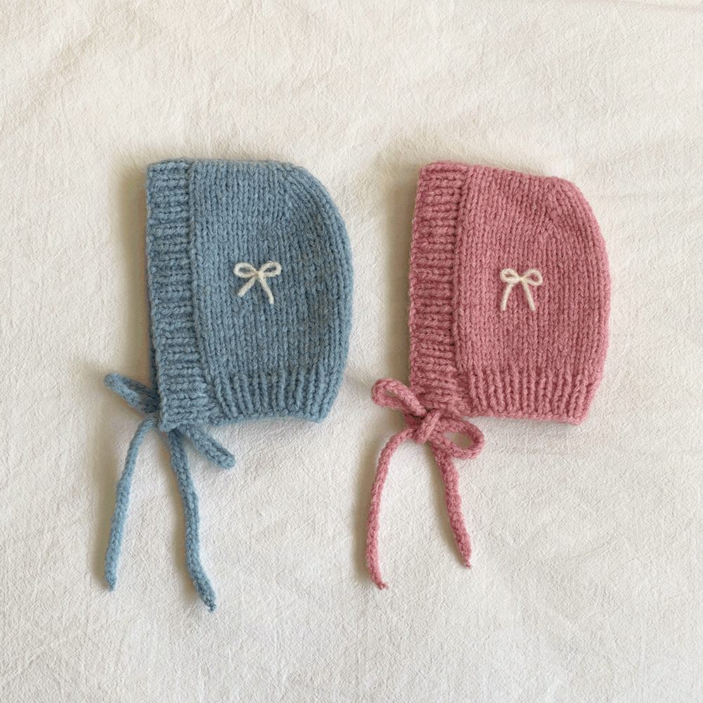 [도안] 대바늘 보넷 바라클라바 (3size)