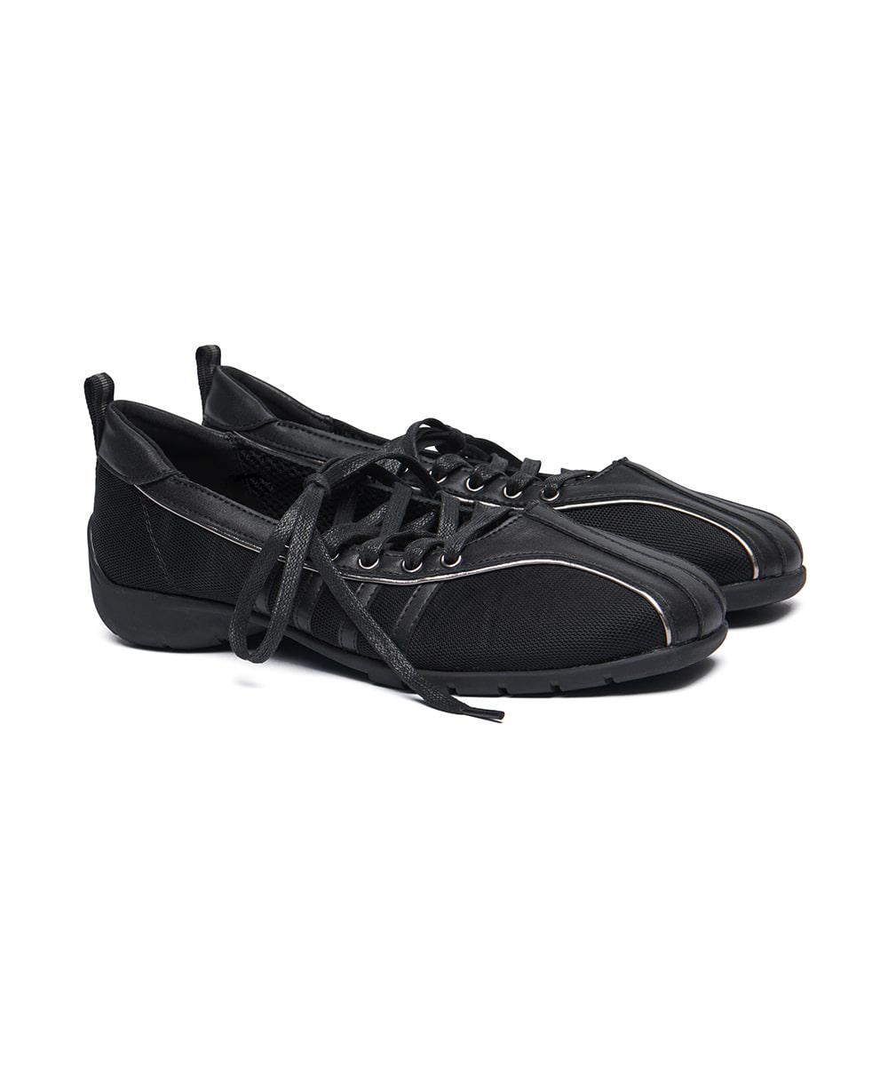 [04.27이내 출고] BLISS LACEUP SNEAKERS - BLACK