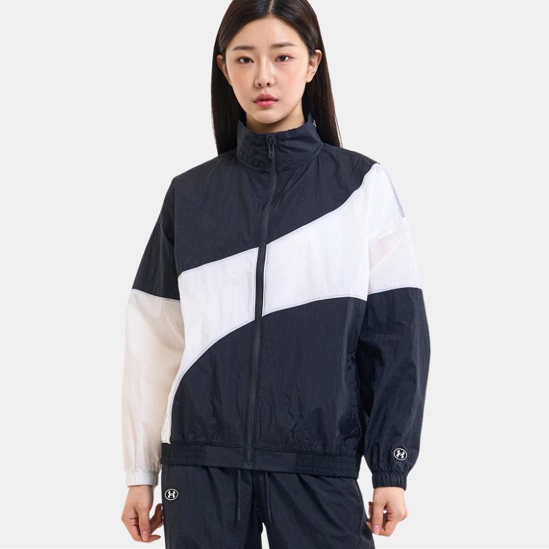 여성 UA 레거시 크링클 재킷1382762-001