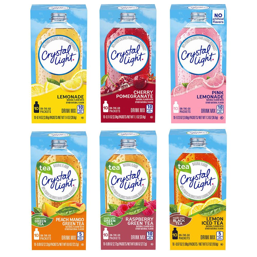 크리스탈라이트 온더고 핑크레몬 10개입 3개