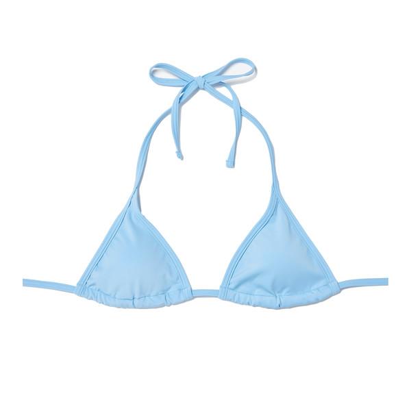 Triangle Bikini Top(Soda Blue)