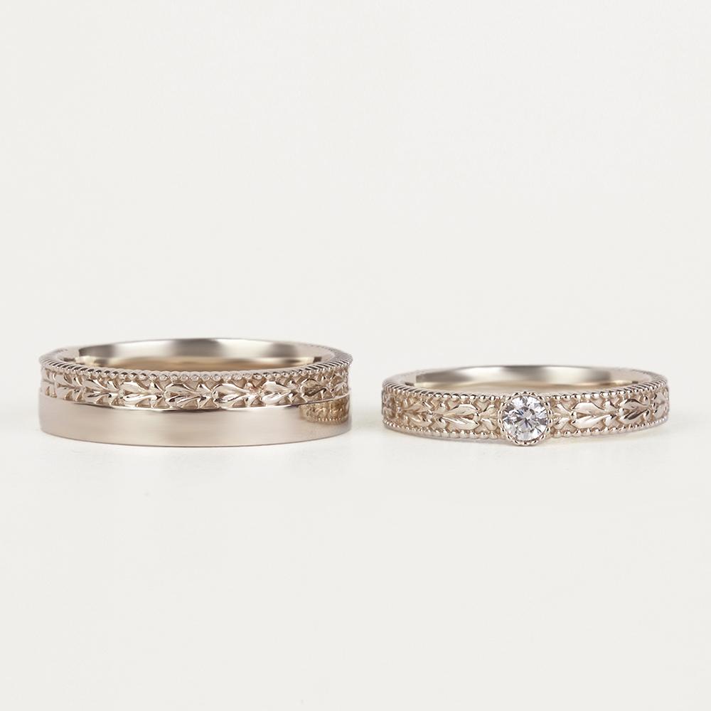 [925silver]엔틱 월계수 커플링