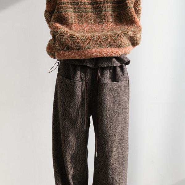 Wool Stopper Folding Pants (Brown)