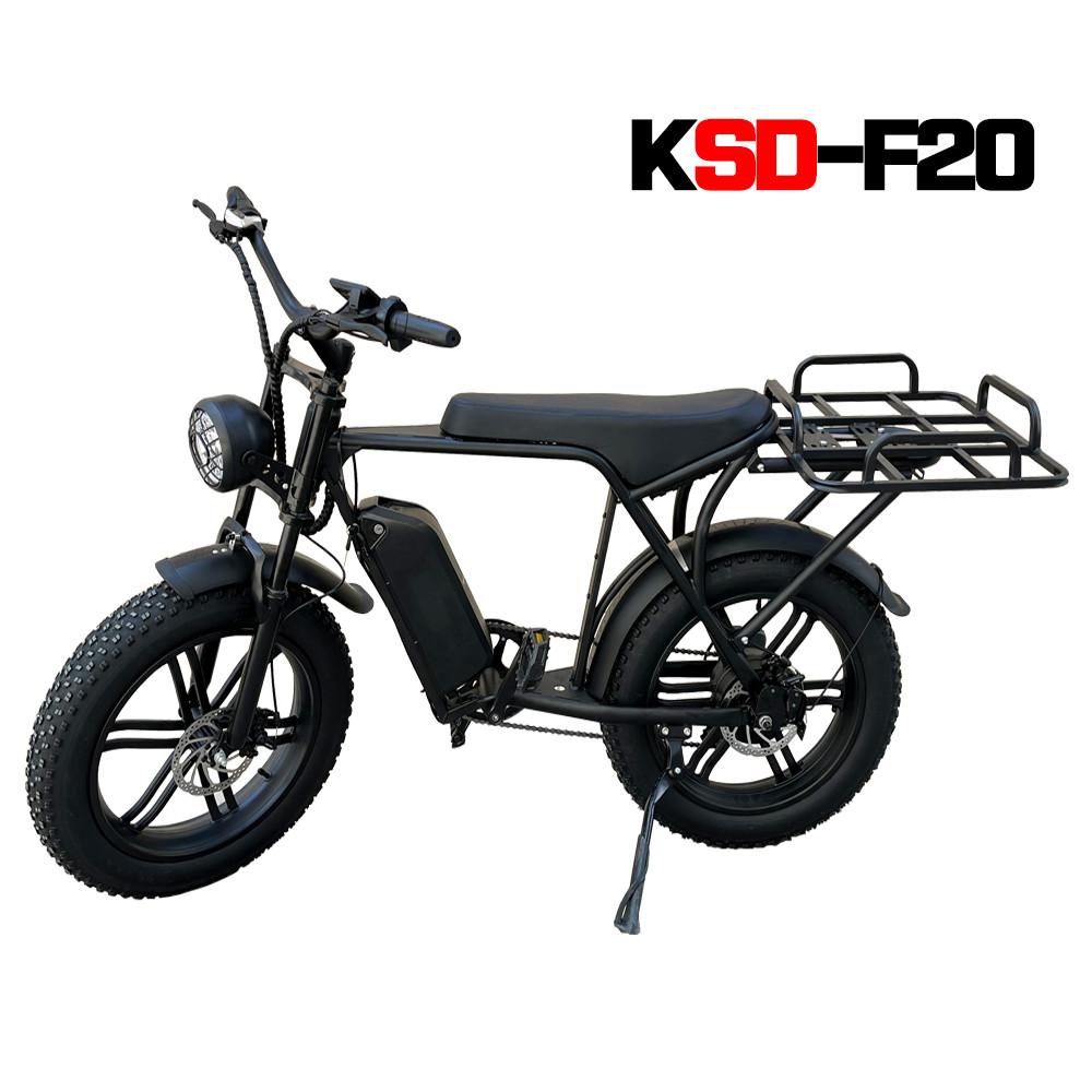 킥싸다 KSD-F20 레트로 배달용 전기자전거 로드자전거 팻바이크 전동자전거 자토바이