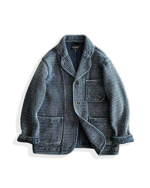 XILIBU 켄도 다잉 워크 블레이저 (인디고)
