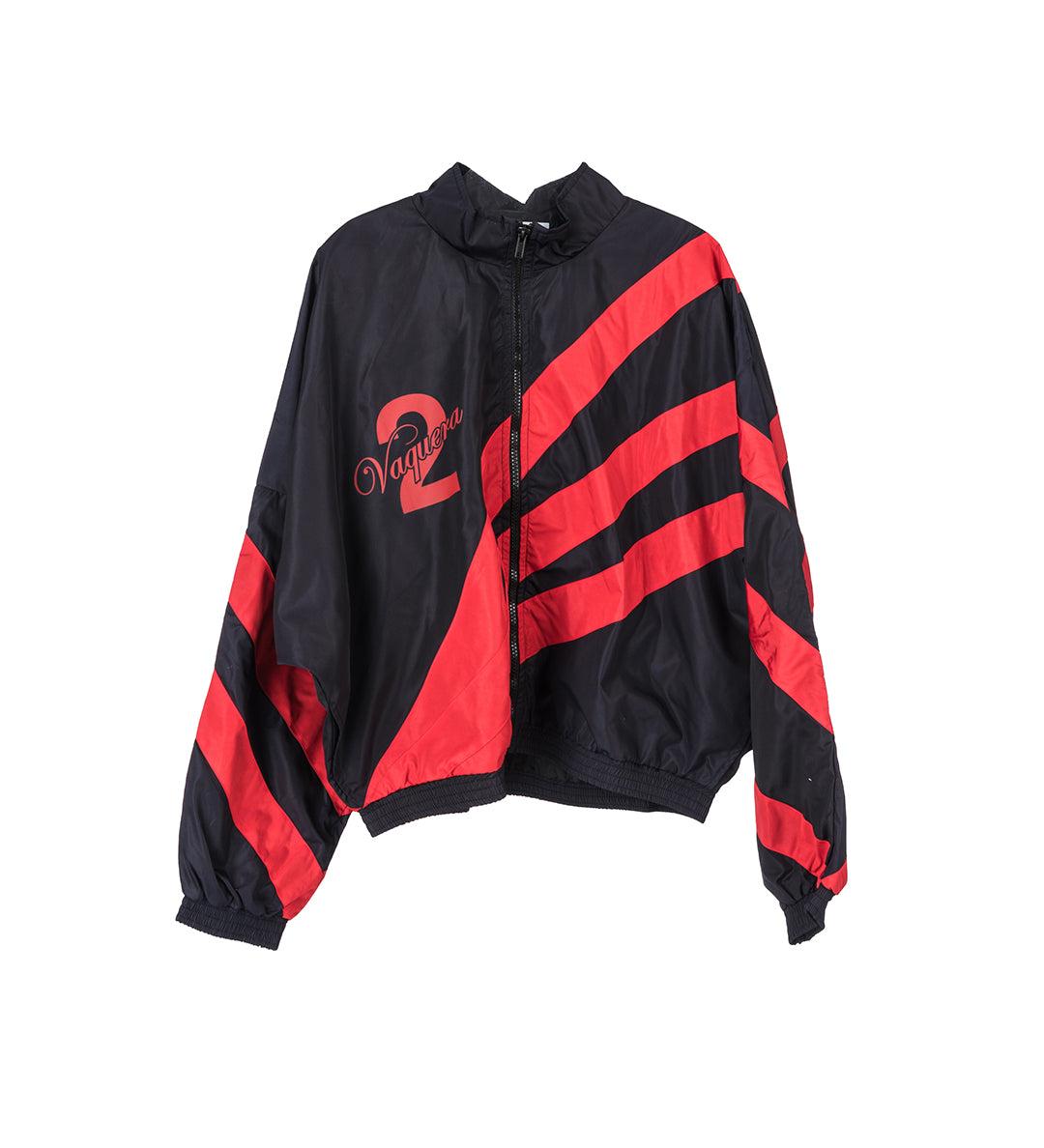 WINDBREAKER BLACK RED - L