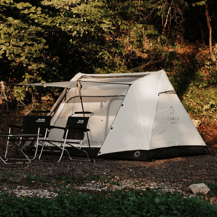 [캠빌] 원터치 면 레빗텐트 풀세트 / A형 면A텐트
