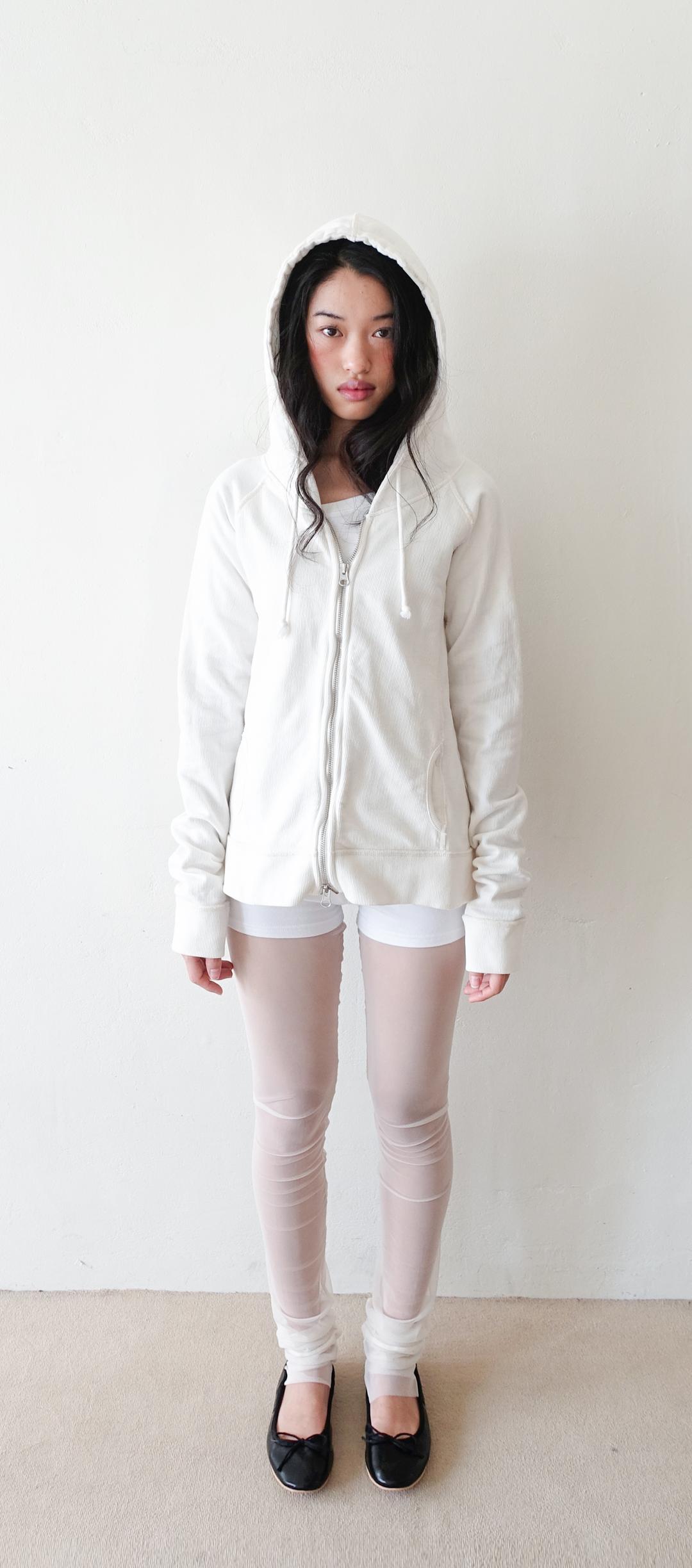 2차★[fe.3] washed lily hoodie (ivory)