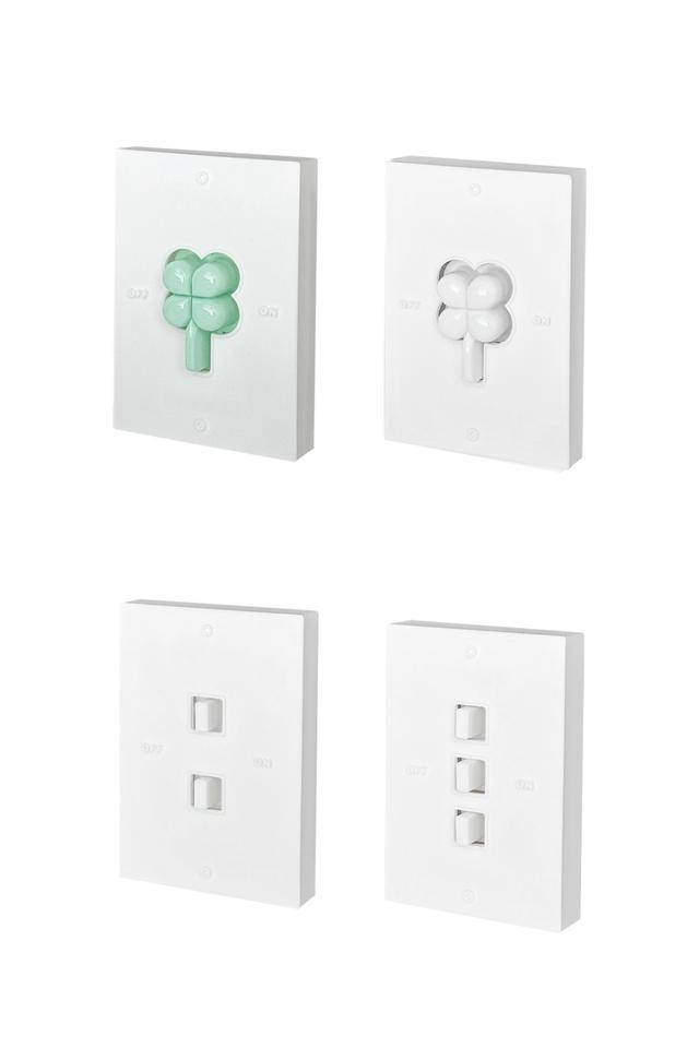 LUCKY SWITCH COVER (WHITE)