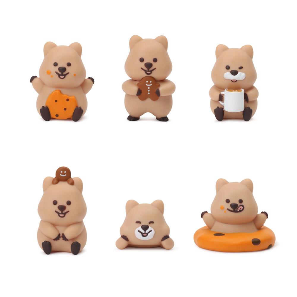 영이의숲 꽃카 랜덤피규어 세상에서 제일 행복한 동물 쿼카