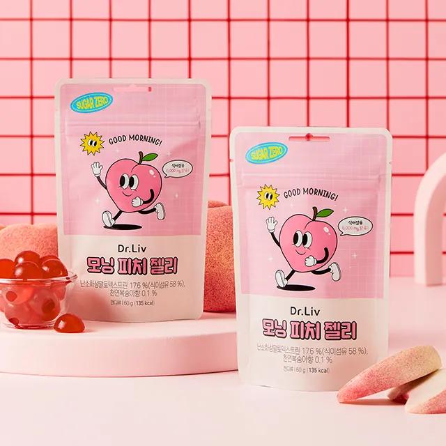 식이섬유 슈가제로 모닝피치젤리 5팩