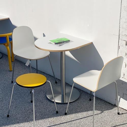 세미서클 반타원 자작 테이블