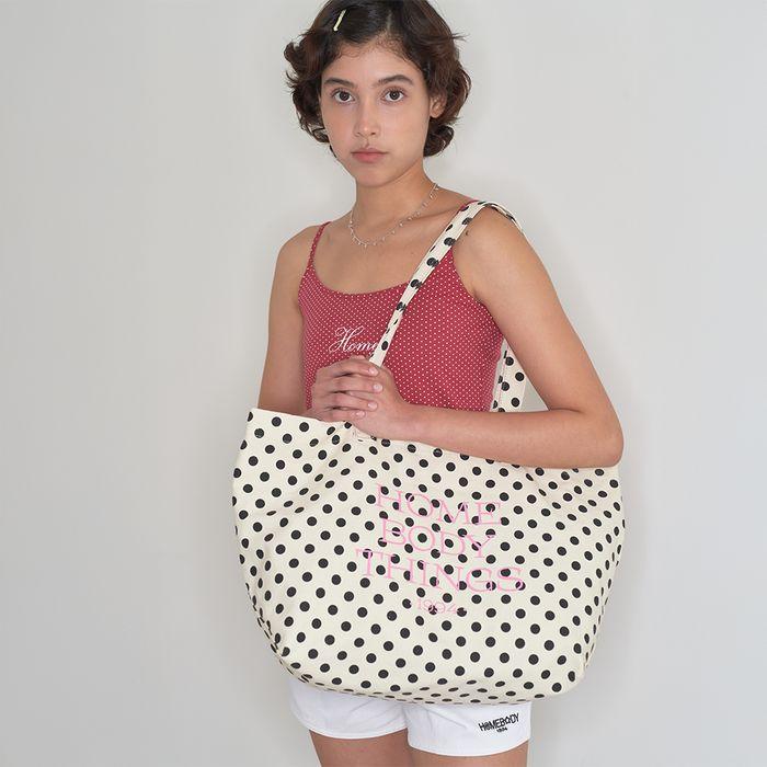 Homebody Classic Dot Bag (IVORY)