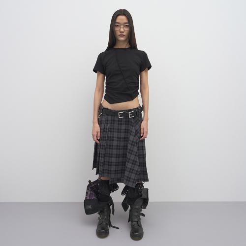 엘씨디씨티엠(LCDC™)  CHECKED PLEATS MIDI SKIRT - 사이즈 & 후기 | 무신사