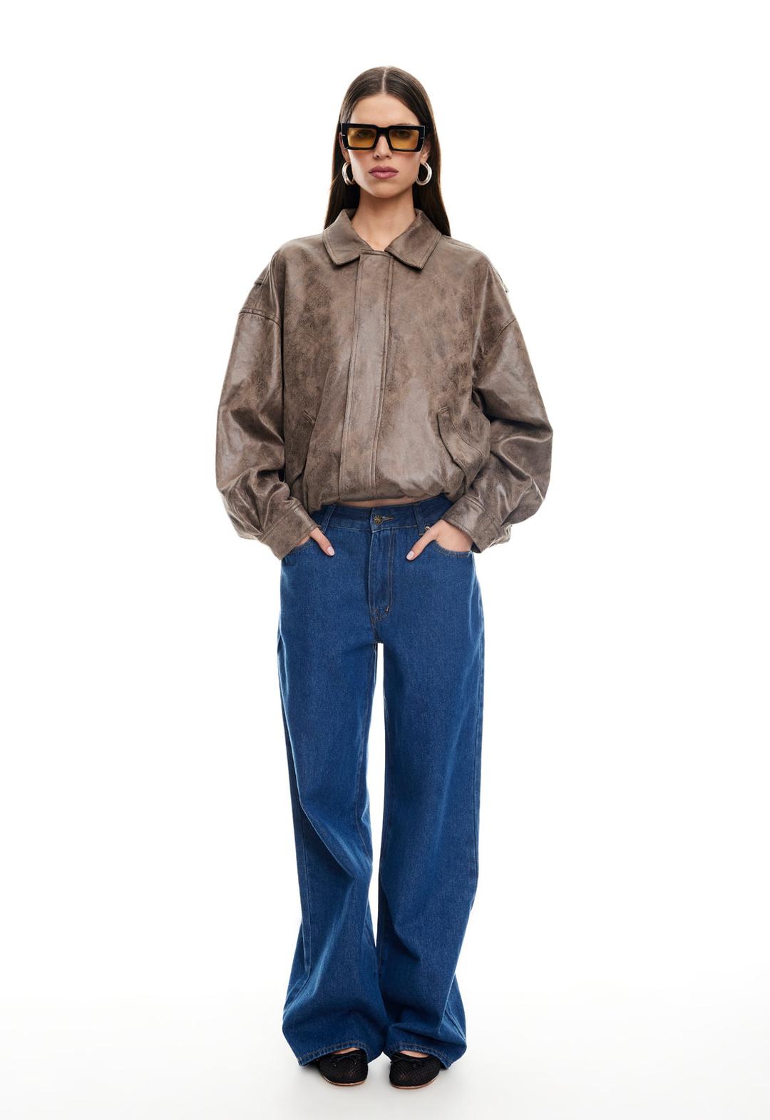 KENNY BOMBER - CHOCOLATE - XL / CHOCOLATE