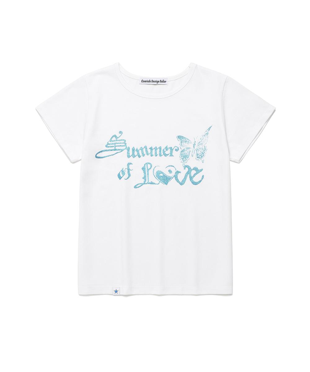 W SOL SS TEE[WHITE]