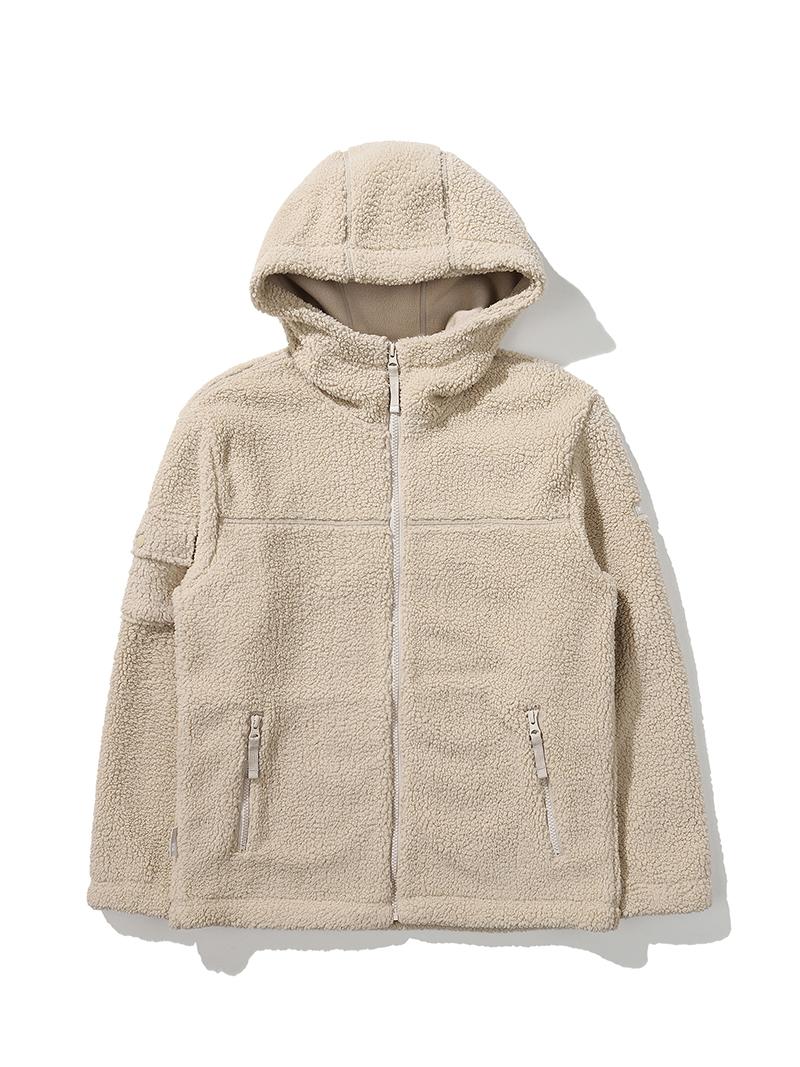 BOOST_에이서(ACER) 플리스 후드 자켓 (L/Beige)