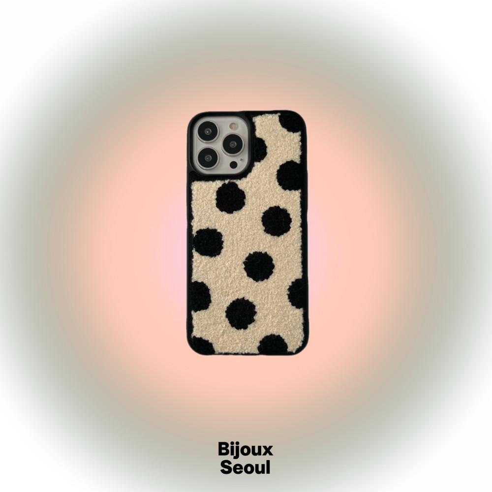 뽀글이케이스-도트 (Only IPhone)