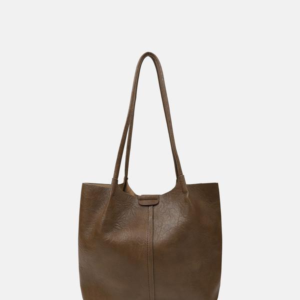 BASIC SHOULDER BAG (2COLOR)