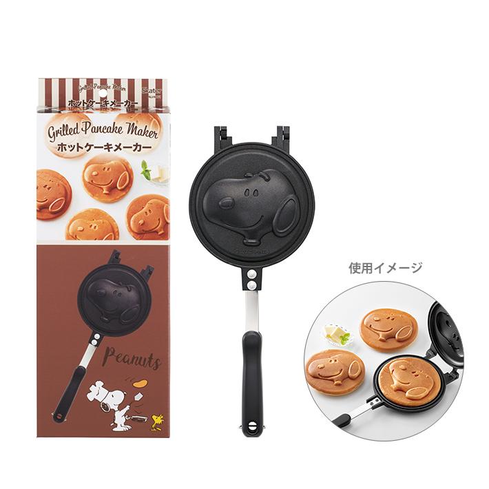 피너츠 스누피 펜 케이크 원형 양면 팬