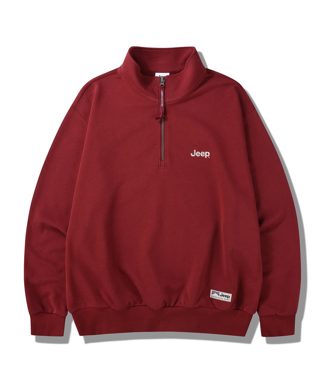 M-Logo 반집업 맨투맨 (JP5TSU839RD)