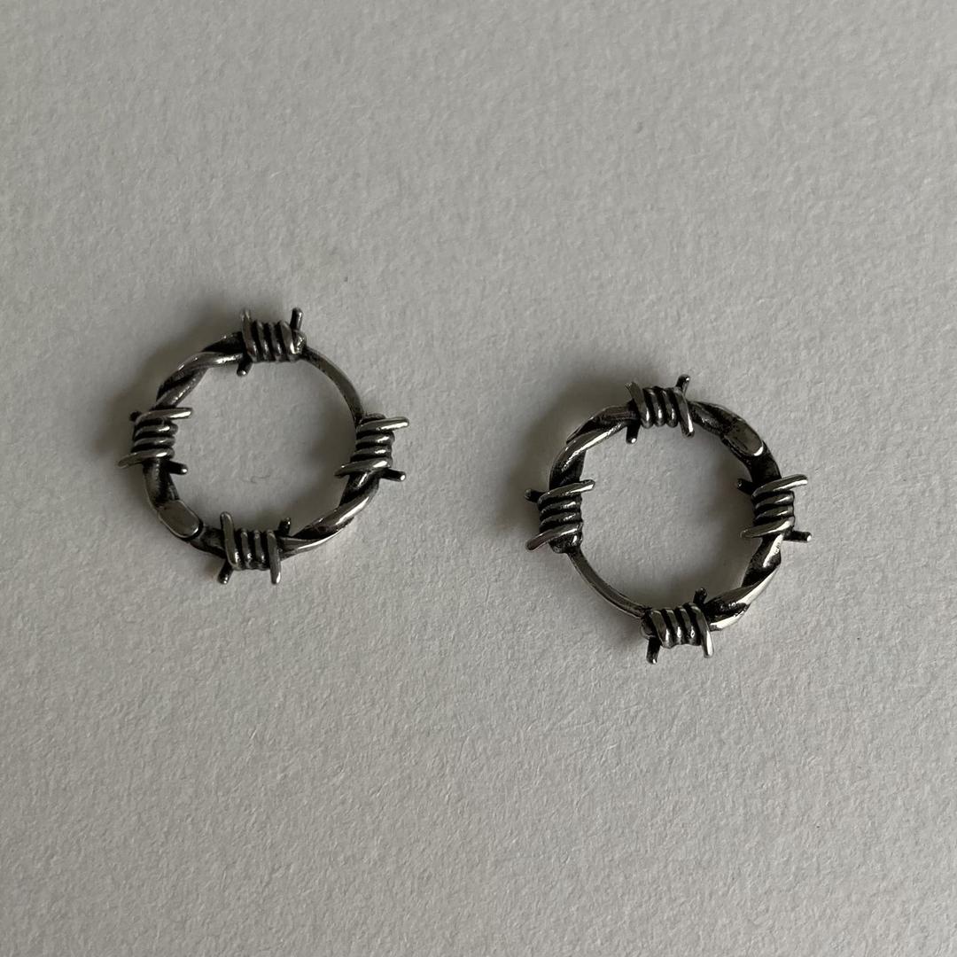 [서지컬스틸] 가시 면류관 원터치 링