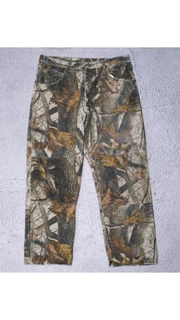 [Vintage] 36 Wrangler Real Tree Double Knee Pants 38X30