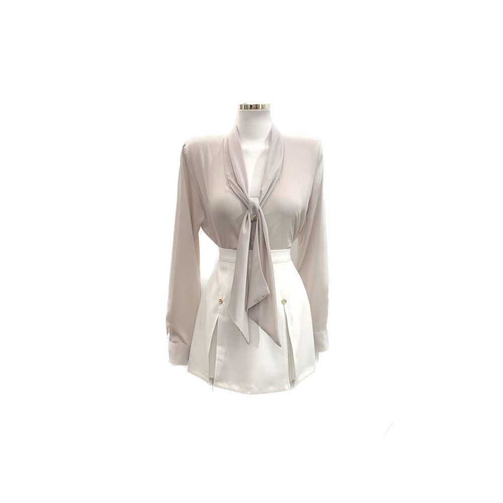 에르 비쥬 타이 블라우스 ( 3 color )