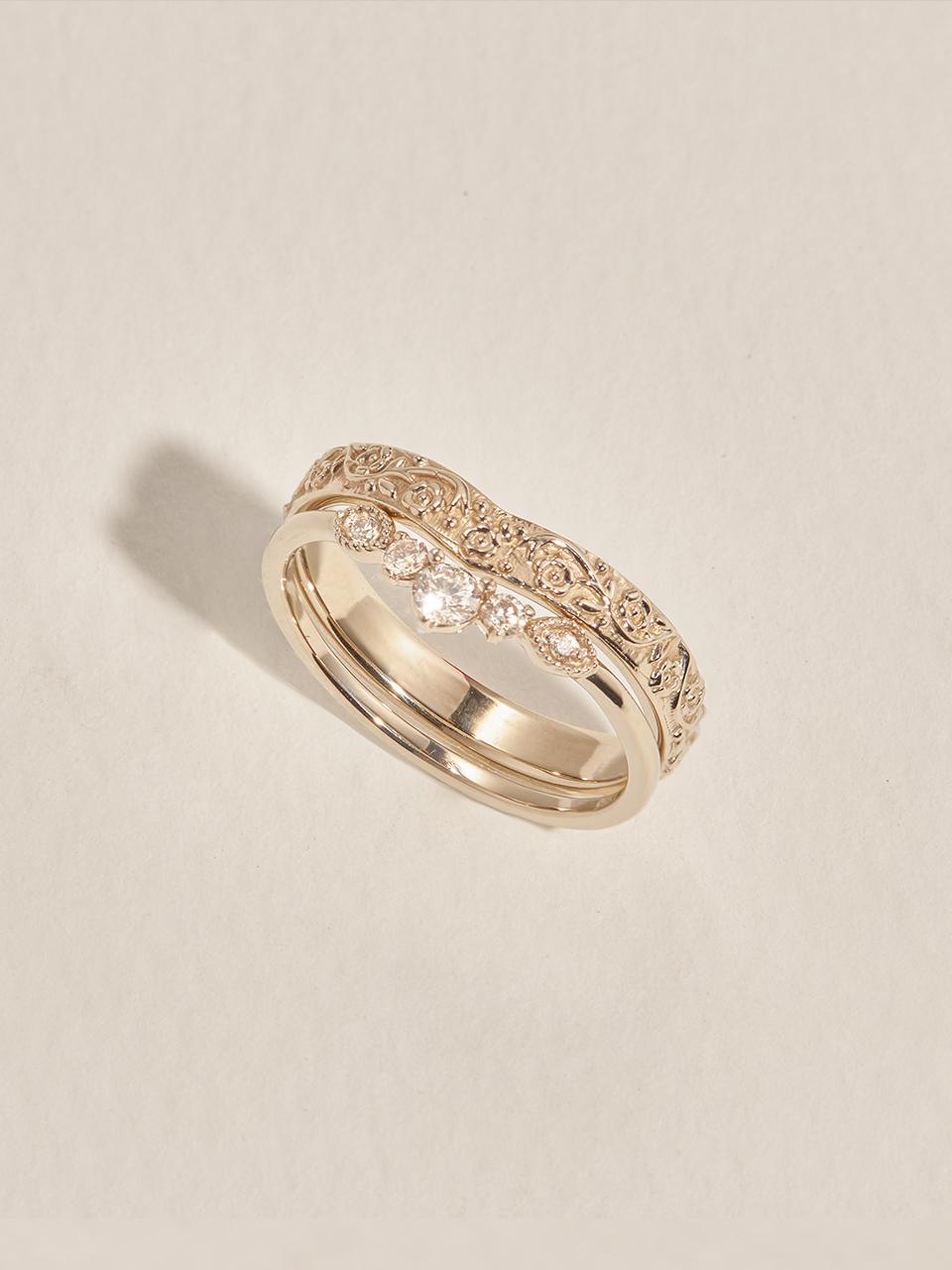 Camellia Princess Tiara Ring