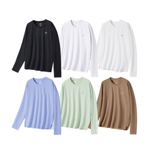 마이크로 메쉬 기능성 러닝 롱 슬리브