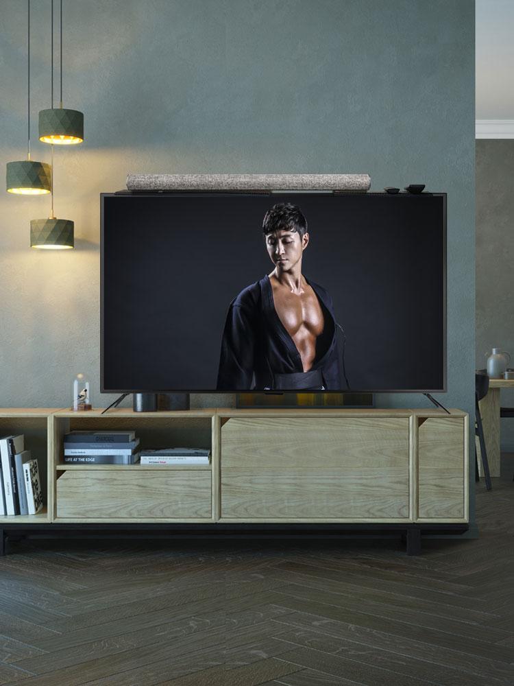 이노스 E5500UHD LG패널 UHD TV 무결점 제로베젤 에너지효율 1등급 HDR 티비 139.7cm