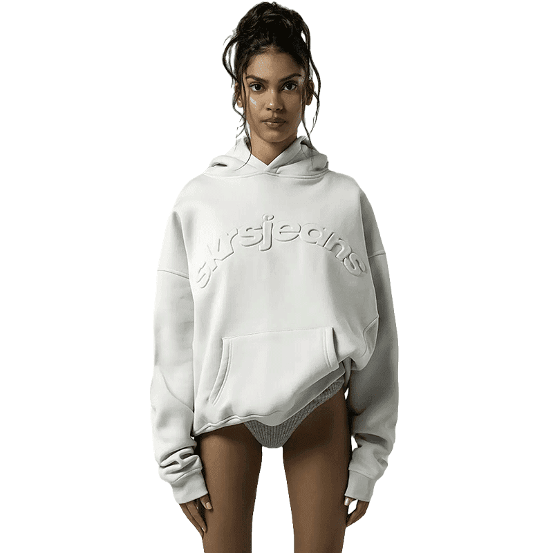 [SISTERS AND SEEKERS] Series Emboss Hoodie in Foam - Sisters and Seekers | 리켓