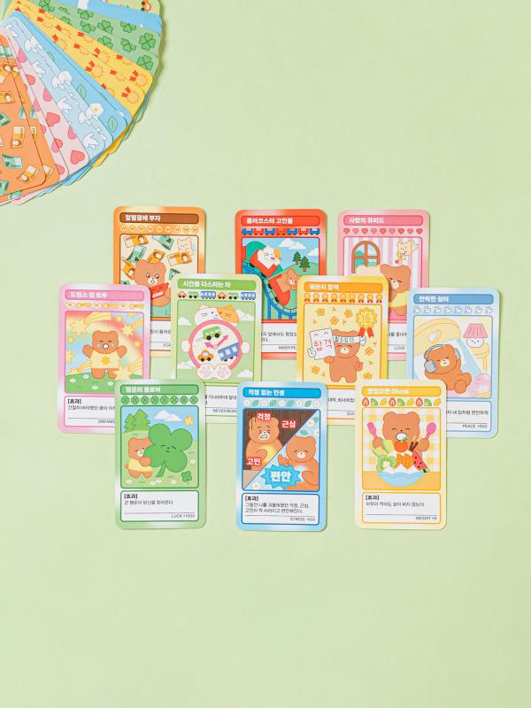 행운 부적 카드 30매입