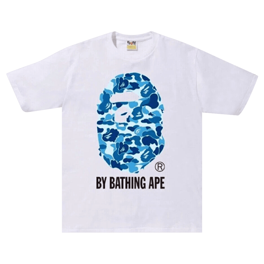 BAPE ABC Camo By Bathing Ape Tee 'White/Blue'