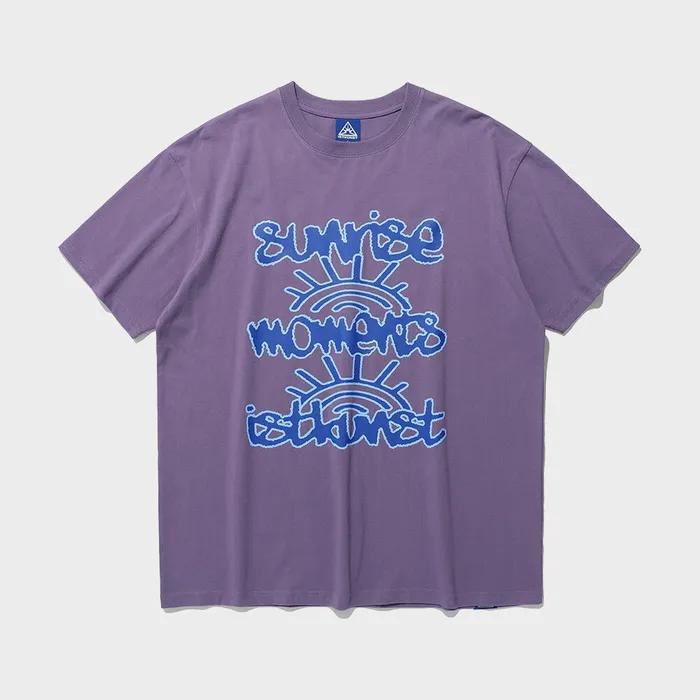 SUNRISE MOMENT TEE_PURPLE(IK2EMMT504A)