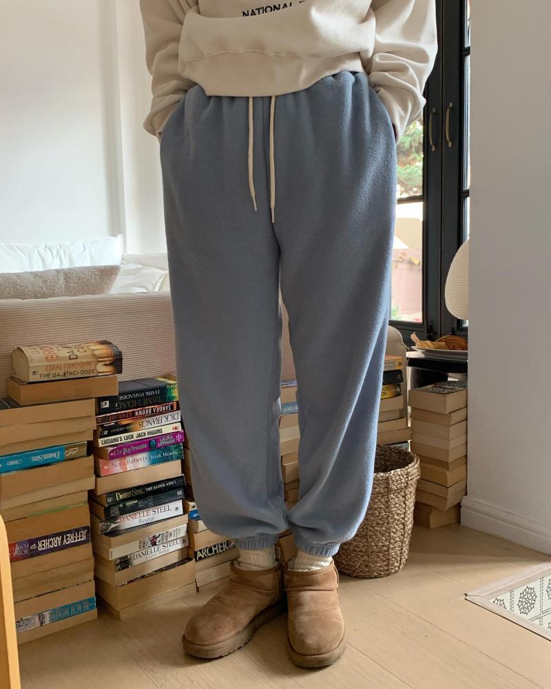 소라,그레이 당일 / 스터닝 테리 후리스 조거팬츠 기모조거 겨울팬츠