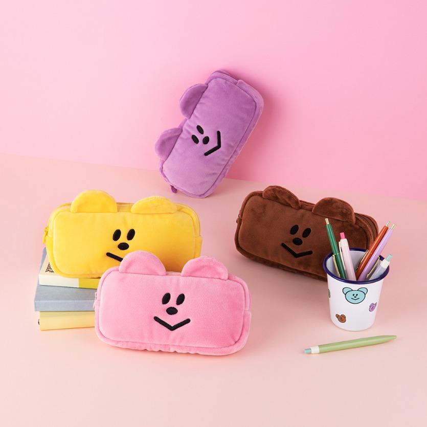 모모씨 베어 펜슬 파우치 4 color