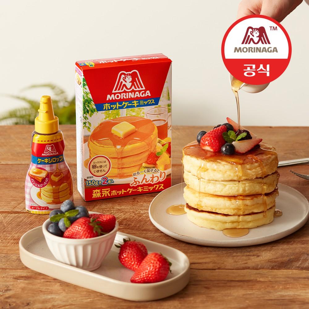 모리나가 핫케이크가루 일본 팬케이크믹스 와플반죽 홈베이킹재료