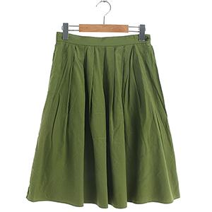 [중고] MARGARET HOWELL마가렛 호웰 실크100% 주름 스커트(SIZE : WOMAN 26)