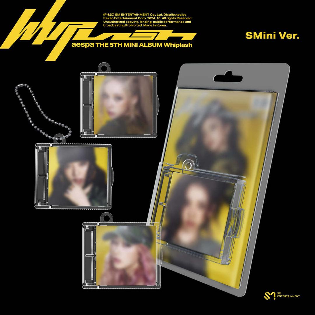 에스파 (aespa) - 미니앨범 5집 : Whiplash [SMini Ver.](스마트앨범) [4종 중 1종 랜덤발송]