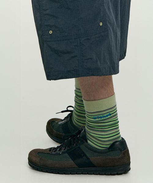 Pillowize Stripe Socks Purple