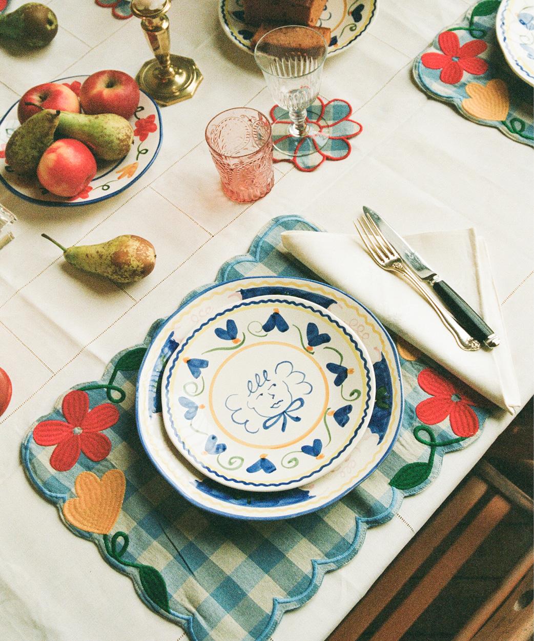 Willemien Bardawil / Fleur Table Mat - 3 Colors