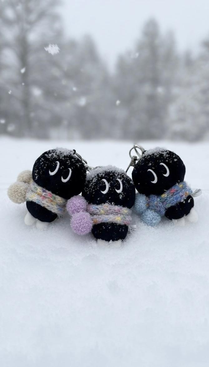 MINI KEYRING - WINTER ver.