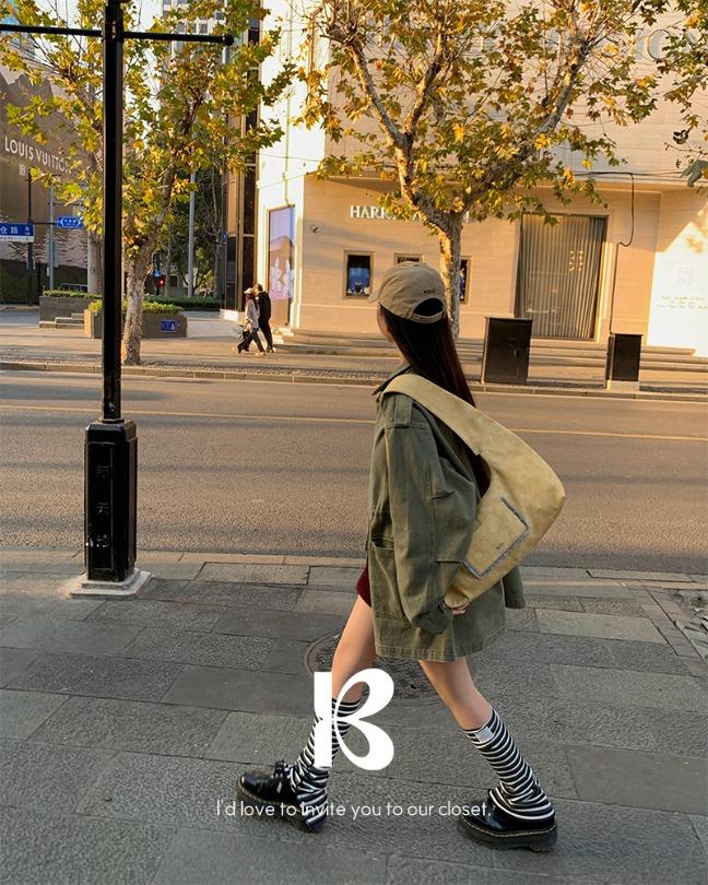 베이델리 [26S/S NEW][MADE]플레져 야상 워크 자켓